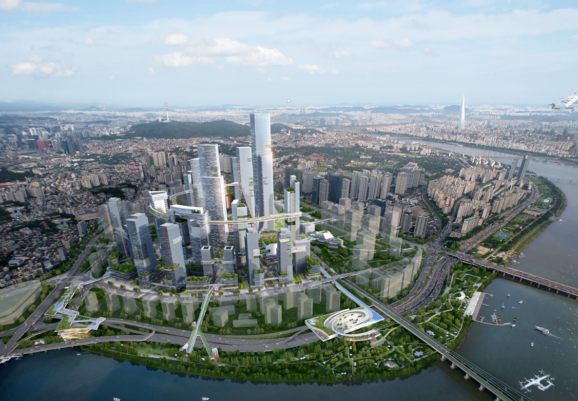 용산에 100층 규모 랜드마크 들어선다... '용산국제업무지구개발 계획안' 발표