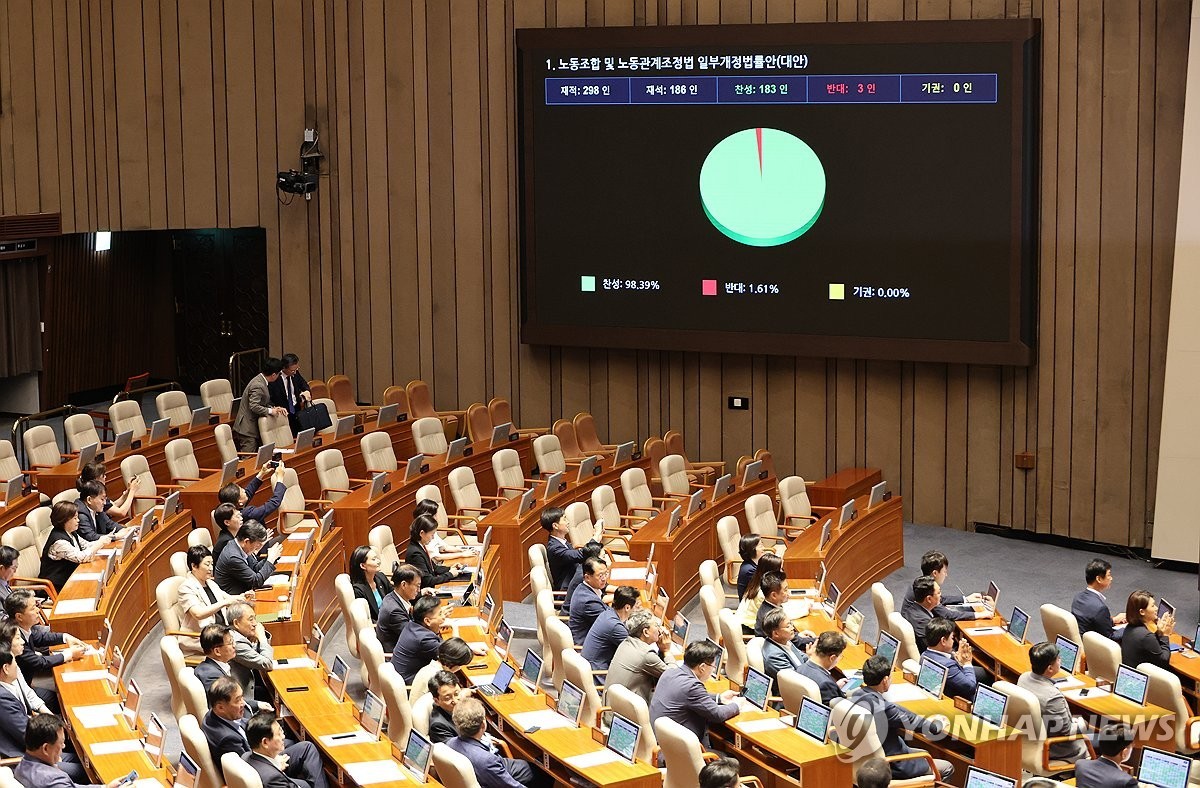 ‘노란봉투법’ 국회 통과…하청노동자 교섭권 확대