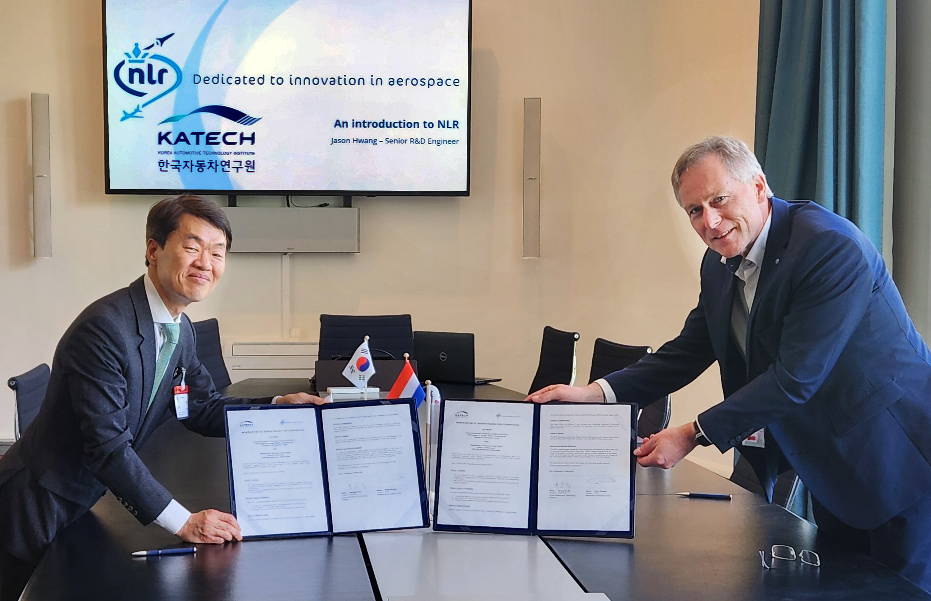 한자연, NLR과 수소차 등 미래기술 경쟁력 강화 위한 MOU 체결