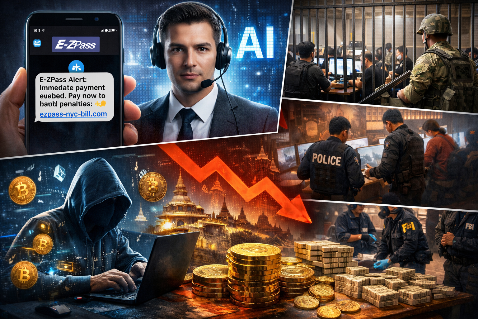 "AI·사칭 범죄가 키운 암시장"…가상자산 사기 피해액 작년만 24조원