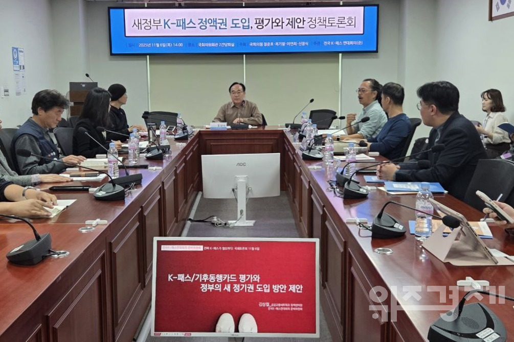 김상철 센터장 "K-패스, 지역 격차 해소를 위한 정액권으로 나가야"