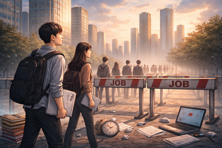 ‘첫 일자리’가 멀어졌다…청년의 ‘진입 지연’은 개인이 아니라 구조다