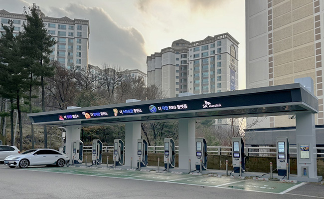 SK일렉링크, 전기차 충전소 운영 반년만에 누적 충전량 1천만kWh 돌파