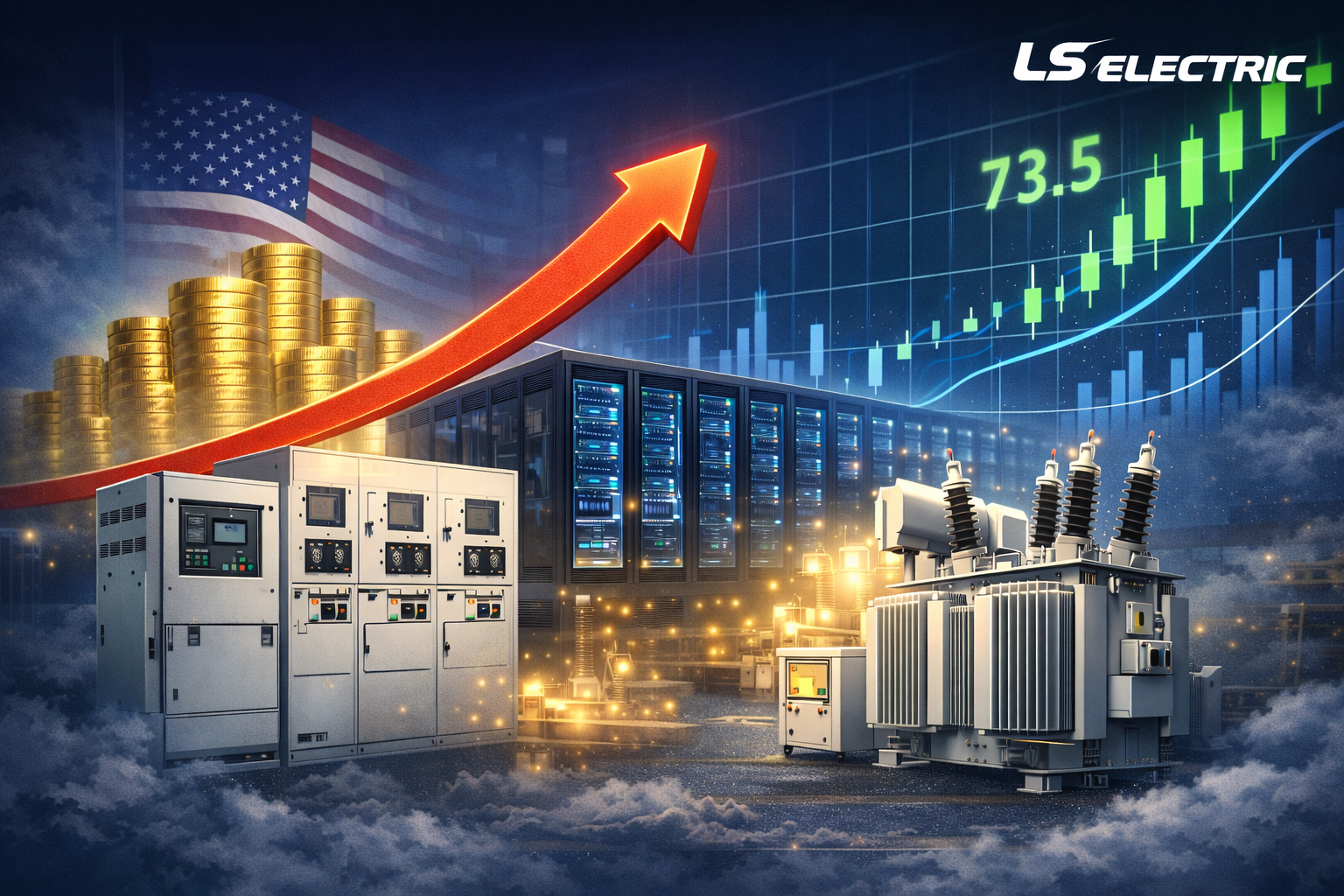 [증시다트] LS일렉트릭, ‘데이터센터 배전’이 실적을 끌어올렸다…증권가 목표가 줄상향