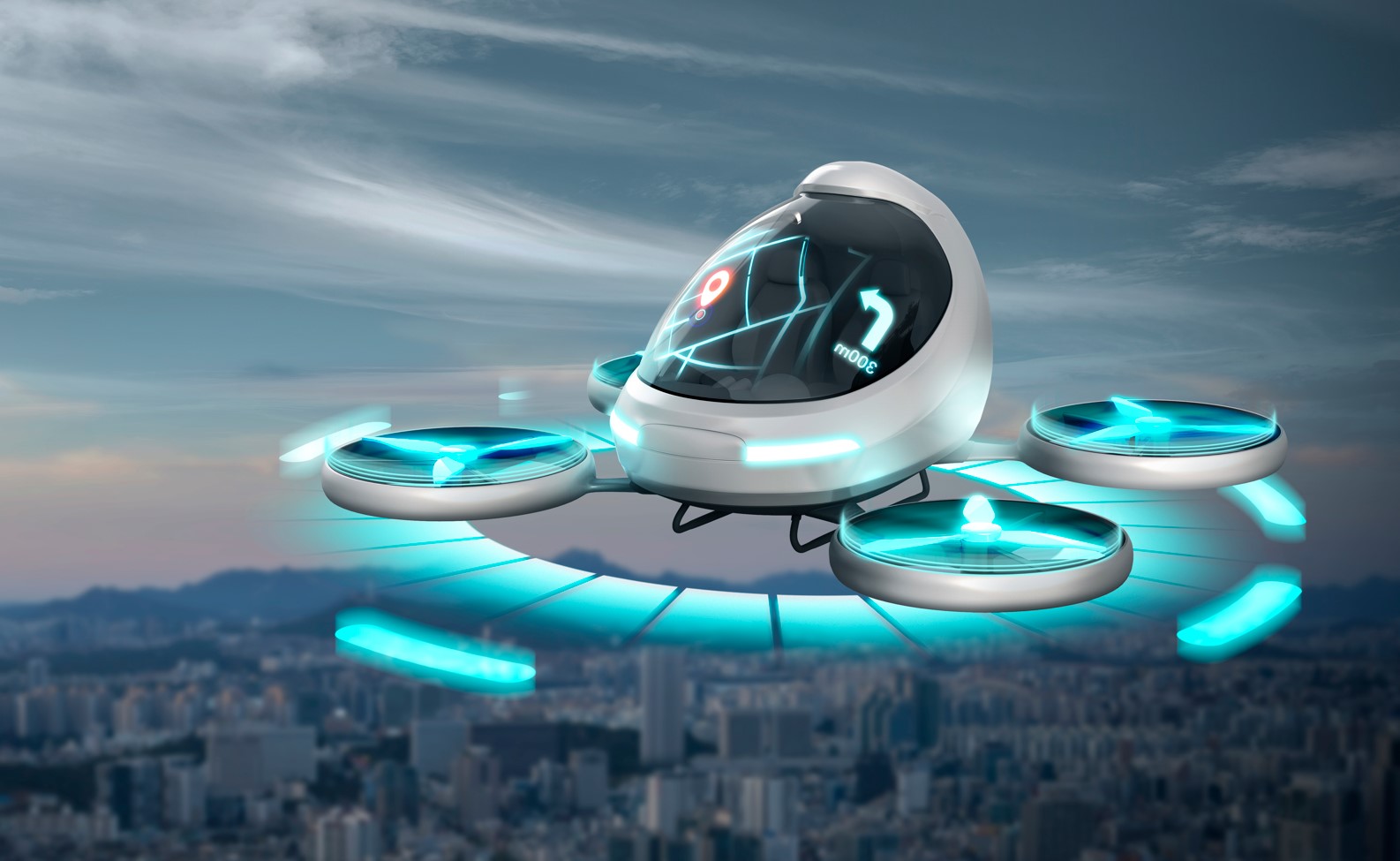 국토교통부, '도심항공교통' 지도 배포... "실증사업 적극 지원"