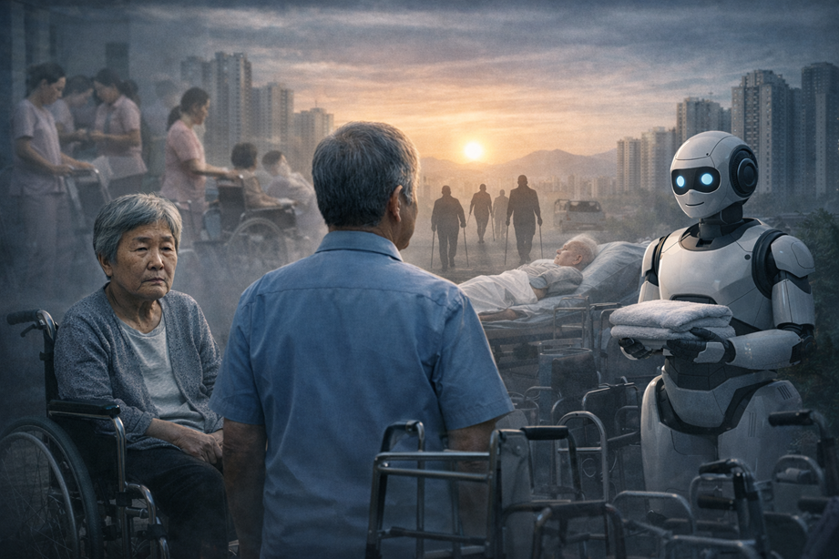 2043년 돌봄수요 2.4배…요양보호사 부족, 외국인·로봇만으로는 못 막는다