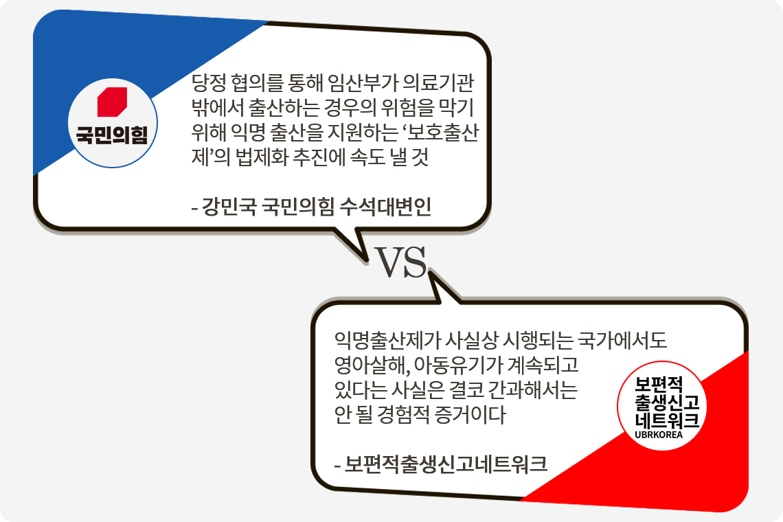 [위고라] 임산부의 ‘익명’ 출산 보장?... ‘보호출산제’ 찬성 Vs 반대