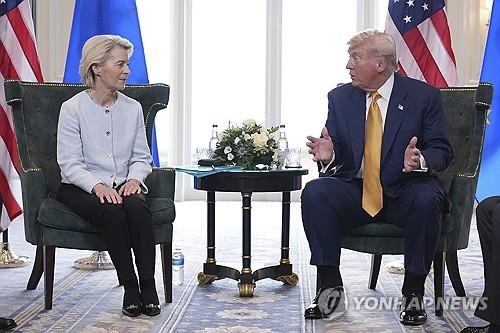 [외신] 미국·EU 무역협상 타결…미국, EU산 수입품에 15% 관세 부과