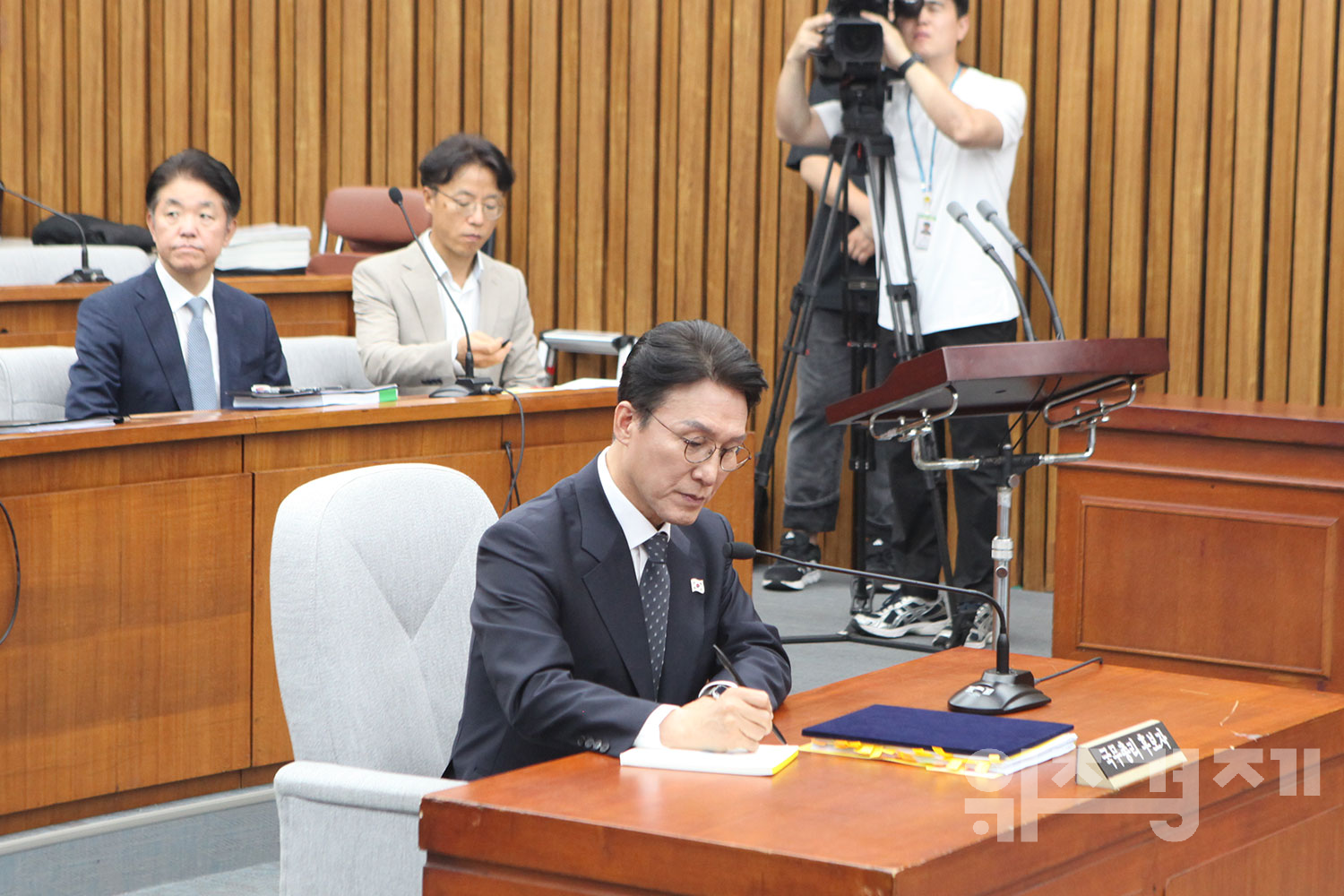 [현장 스케치] 검증대 오른 김민석 총리 후보자