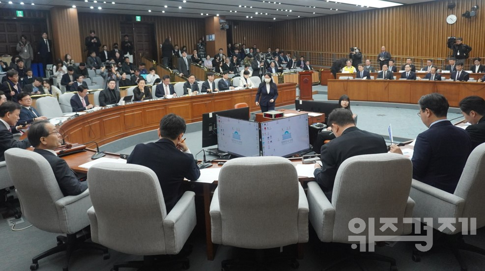 [현장스케치] 국회 정무위, '홈플러스 사태' 관련 현안 질의