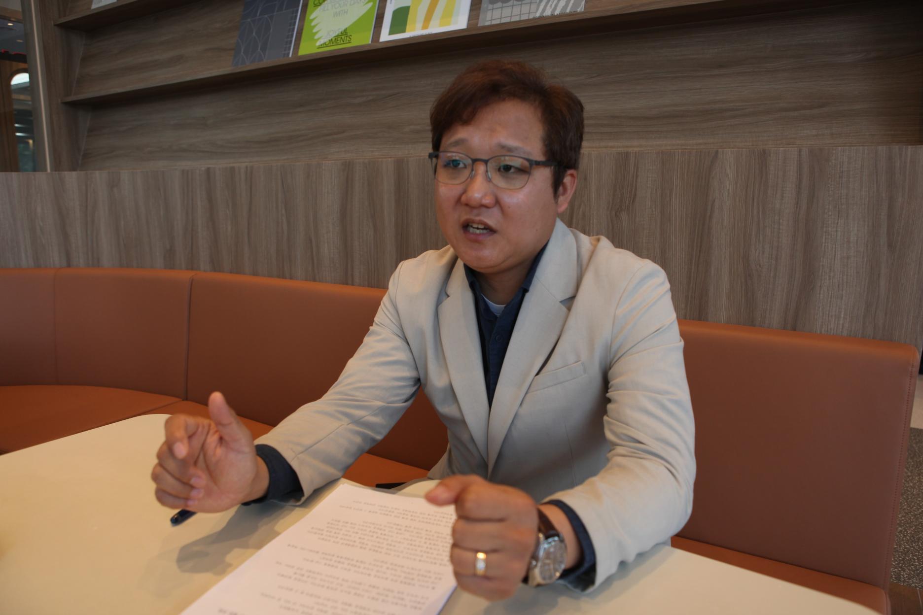 박상윤 대한민국교원조합 사무총장 (출처 = 위즈경제)