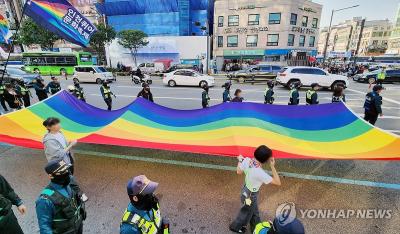 지난해 인천퀴어문화축제 현장 (사진=연합뉴스)