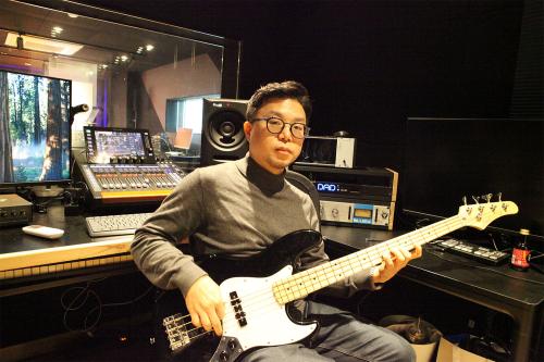 위즈경제와 인터뷰 중인 정장민 모두의음악 대표(사진=위즈경제)