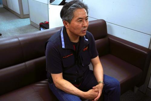 최도성 아시아나항공조종사 노동조합(APU) 위원장. 출처=위즈경제