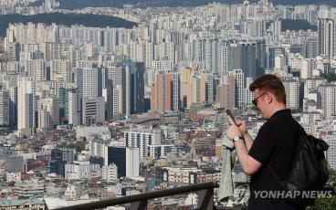 서울 남산에서 바라본 도시 (사진=연합뉴스)