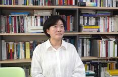 산업재해 관련 개선 방안에 대해 설명하는 전주희 한국노동안전보건연구소 및 서교인문사회연구실 연구원 (사진= 위즈경제)