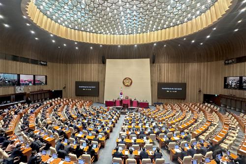 국회 본회의장(사진=위즈경제)