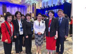 몽골 울란바타르에서 25~26일(이하 현지시간) 양일간 개최된 「세계 여성 기업인 포럼」에 참석한 대한민국 국회 대표단(단장 한지아)은 세계 여성 리더들의 정‧재계 영향력 확대에 적극적인 대한민국 국회의 지지를 보여주었다. 사진=국회