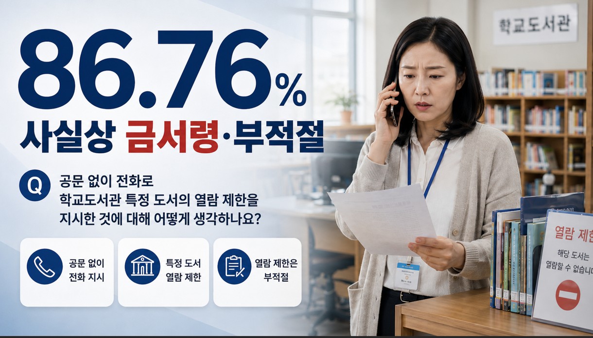 [폴플러스] 공문 없는 도서 열람 제한, 교육 현장은 ‘사실상 금서령’으로 봤다