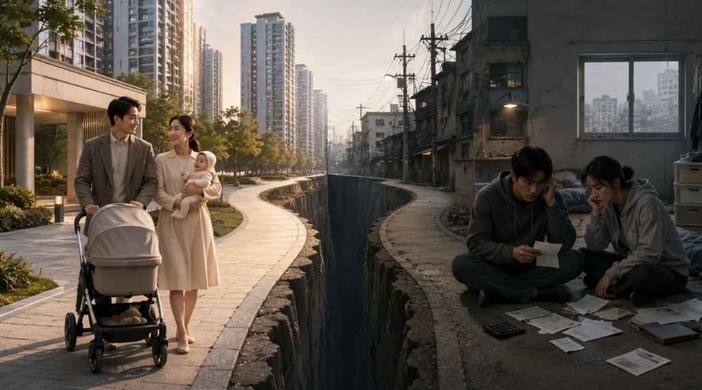 출산율 반등의 진실...'있는 집'만 아이 더 낳아
